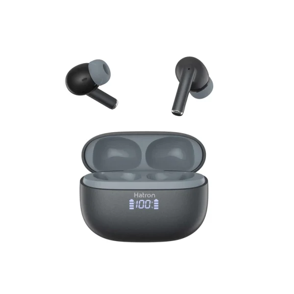 هدفون بلوتوثی هترون مدل Hatron Earbuds HTW-410D