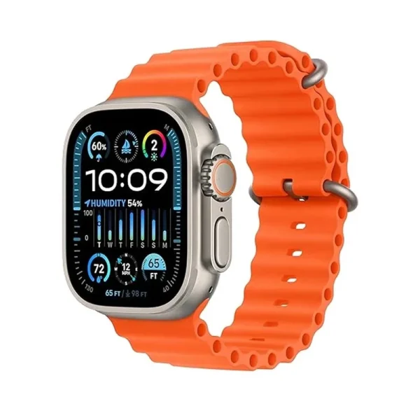 ساعت هوشمند سایز49 میلیمتری مدل TX22 Silver با 2 بند سیلیکونی