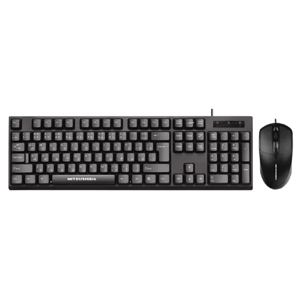 کیبورد و ماوس میتسوشیدا KeyBoard & Mouse Wired KC-501